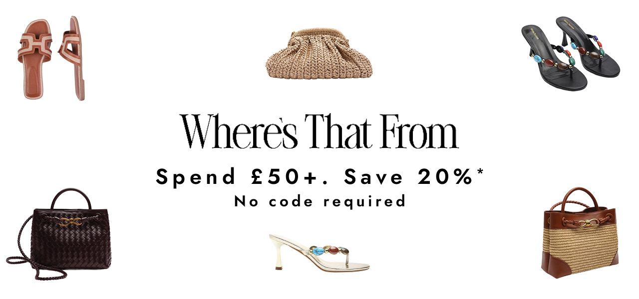 Wheres That From Spend 50 Save 20%