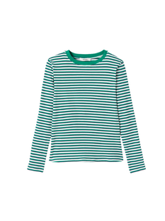 Long-sleeved striped t-shirt - Multicolour stripes