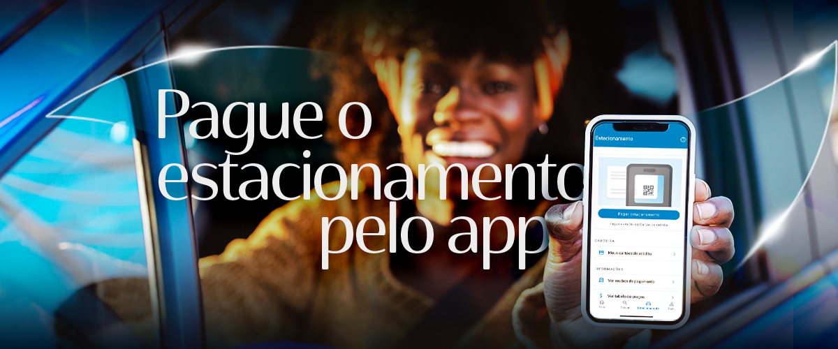 Pague o estacionamento pelo app