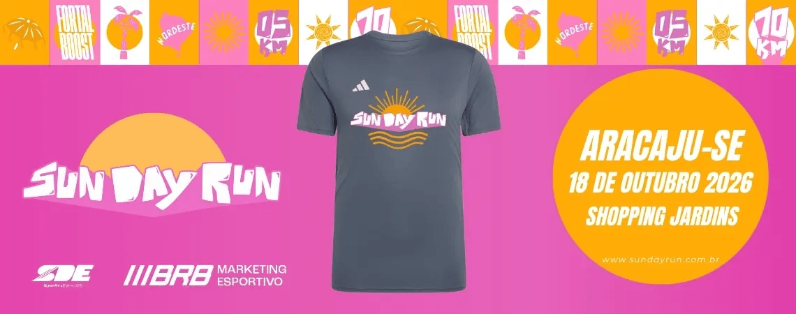 Medalha Sun Day Run
