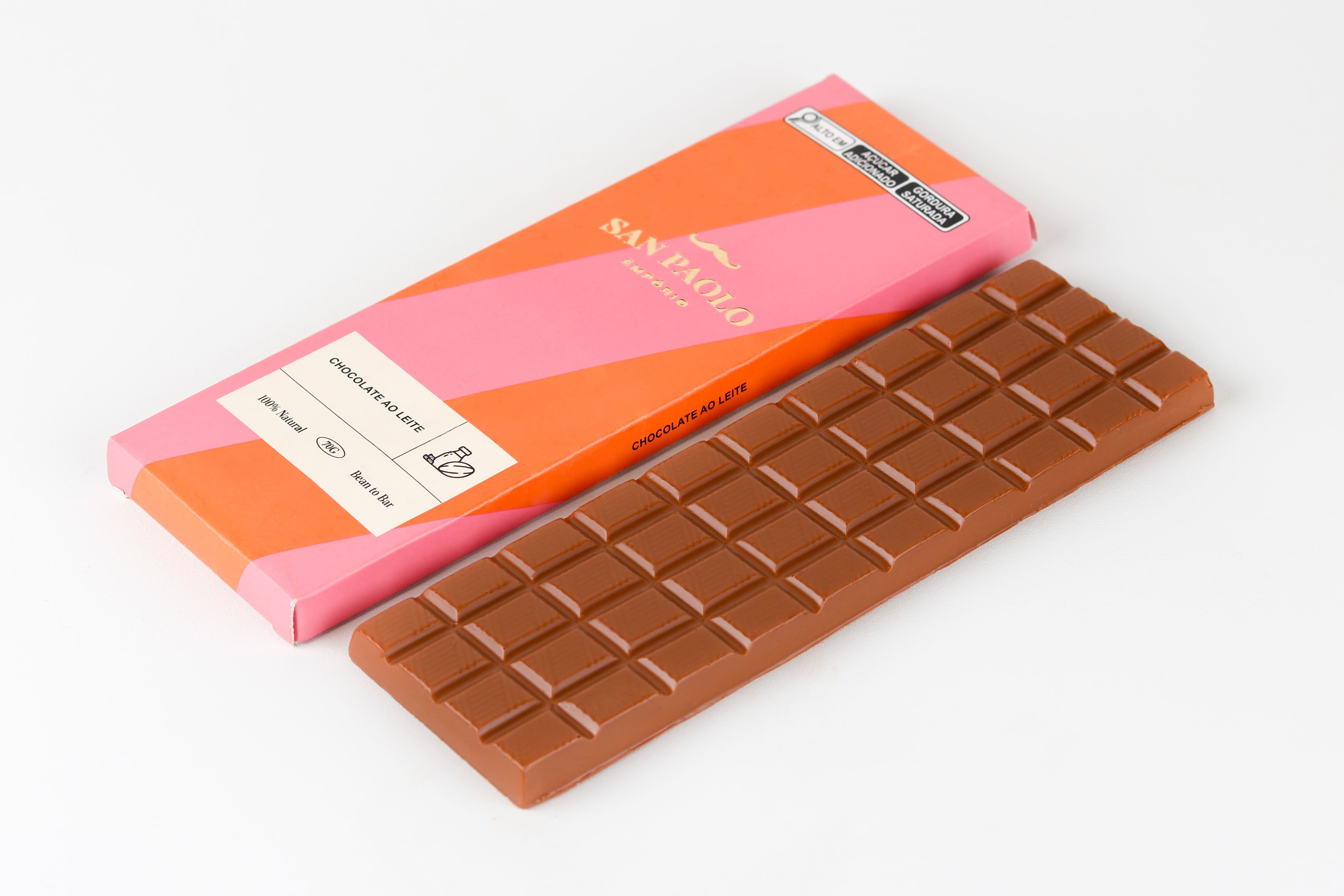Barra de Chocolate ao Leite